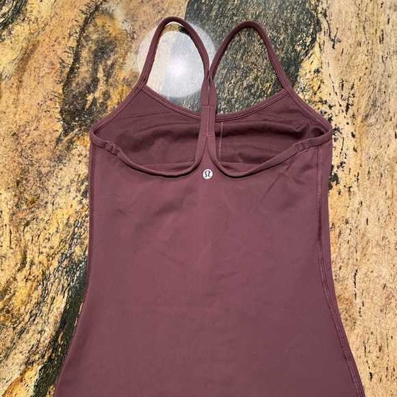 lululemon athletica Tops - Lululemon Power Y Tank in Plum Size 4